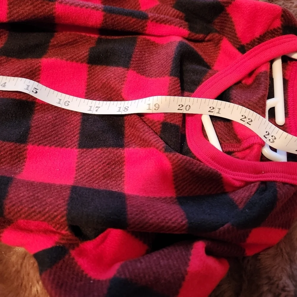 Dog Outfit Red & Black